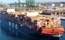 国际海运公司MSC的新服务迎来首次停靠(标志着MSC Rose号的到来)(图1) 国际海运,海运公司