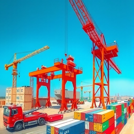 雄安综保区国际物流分拨中心开工建设