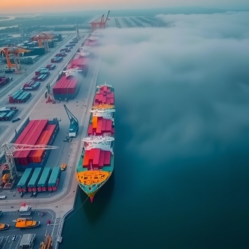 连云港港迈向深水大港 30万吨级航道一期工程明正式开工