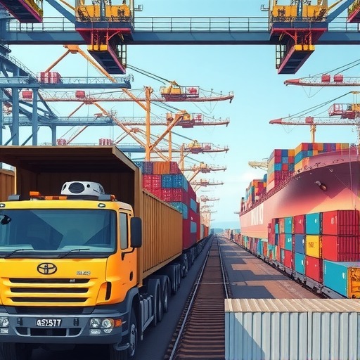 “义乌--宁波舟山港”海铁班列单月破万箱