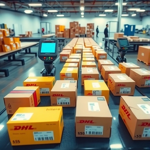 DHL国际快递的操作流程