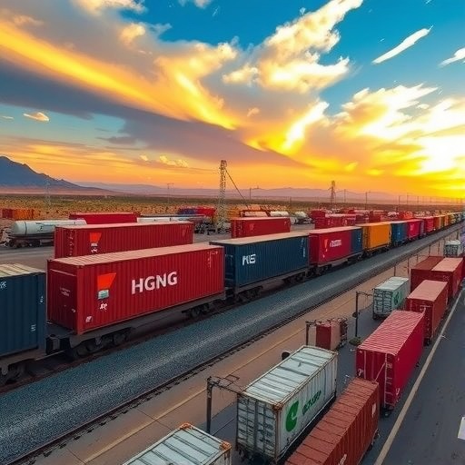 新疆“中欧班列+”促贸**展产业扩容