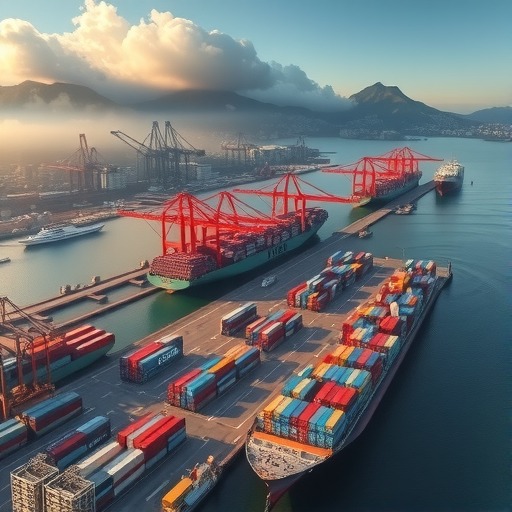 2018年一季度香港港口货物吞吐量6570万公吨