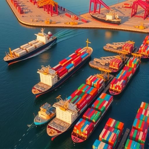 美国公布吞吐量前20名的港口及其数据