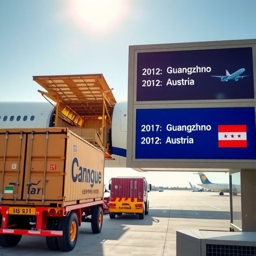 广州到林茨空运运费需要多少钱,多长时间