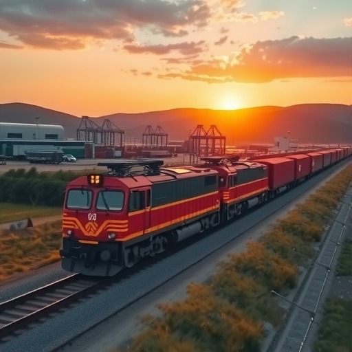 疫情下逆势增长 中国*大陆路口岸中欧班列奔驰不歇