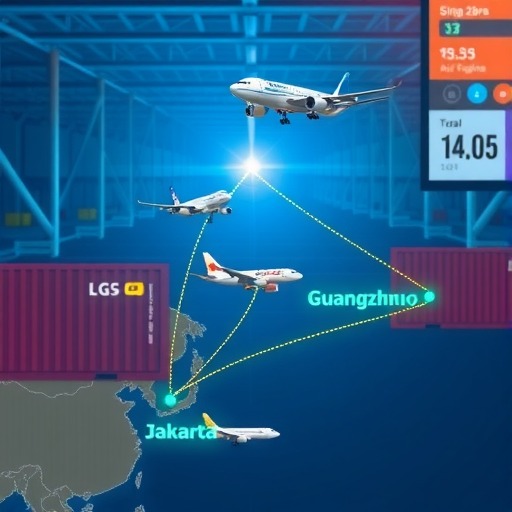 广州到雅加达空运需要多少钱,多长时间
