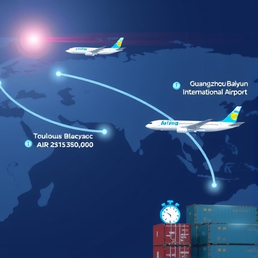 广州到图卢兹空运运费需要多少钱,多长时间