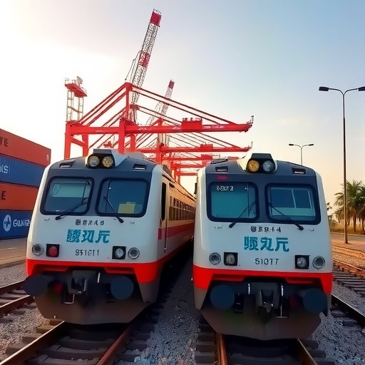 “齐鲁号”欧亚班列开通首条烟台-东南亚运营线路(图1) “齐鲁号”欧亚班列开通首条烟台-东南亚运营线路(图1)