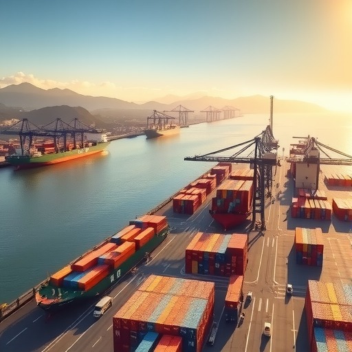 宁波舟山港4月份货物吞吐量9389.4万吨(图1)