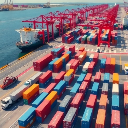 2018**季度金边港口集装箱吞吐量达4万5831（TEU）(图1)