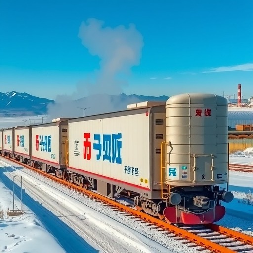 “齐鲁号”中欧班列济南冷链专列首 发(图1)