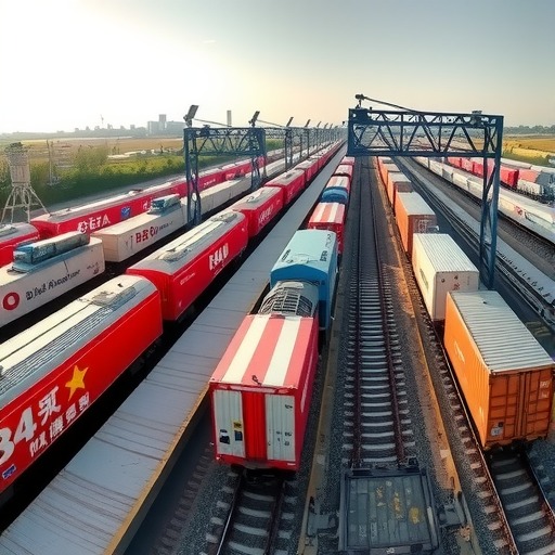 江苏中欧班列跑出“加速度” 开行量连续两个月创历史新高(图1)