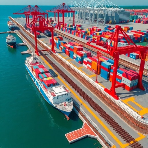 河南巩义到连云港铁海联运项目正式启动(图1)